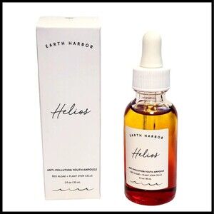 Earth Harbor Naturals Helios Anti-Pollution Youth Ampoule Red Algae 1 fl.oz. New